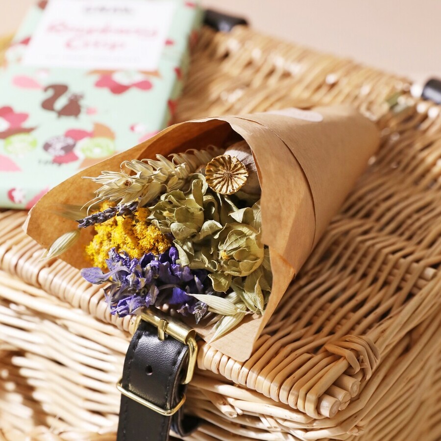 English Dried Flower Posy