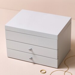 White Jewellery Box With Drawers Gifts For Her Lisa Angel