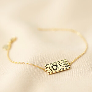 The Sun Tarot Bracelet in Gold