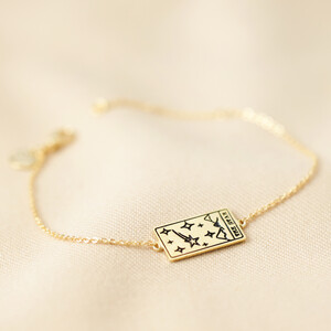 The Star Tarot Bracelet in Gold