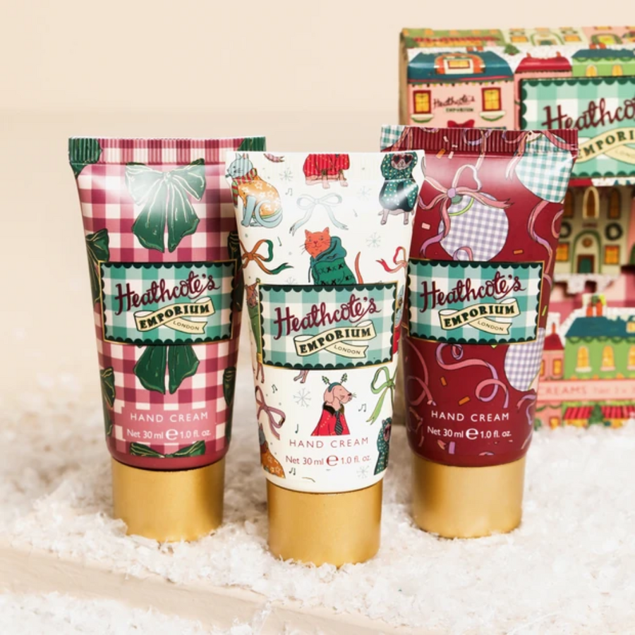 Set of 3 Festive Hand Creams