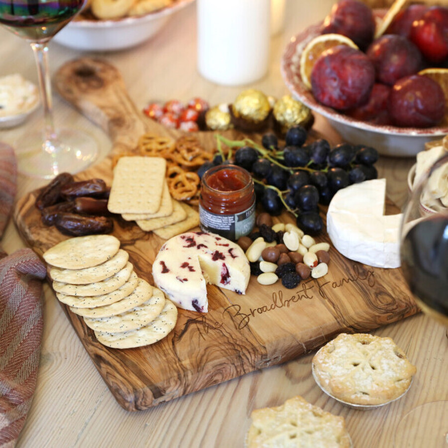 Christmas cheeseboard