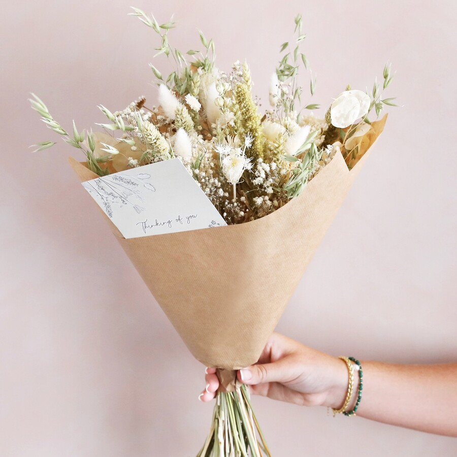 Sympathy Dried Flower Bouquet