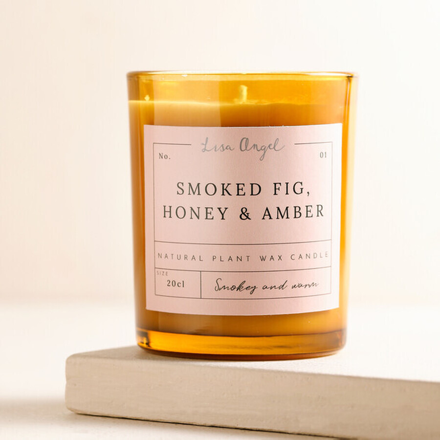 Smoked Fig, Honey and Amber Jar Candle