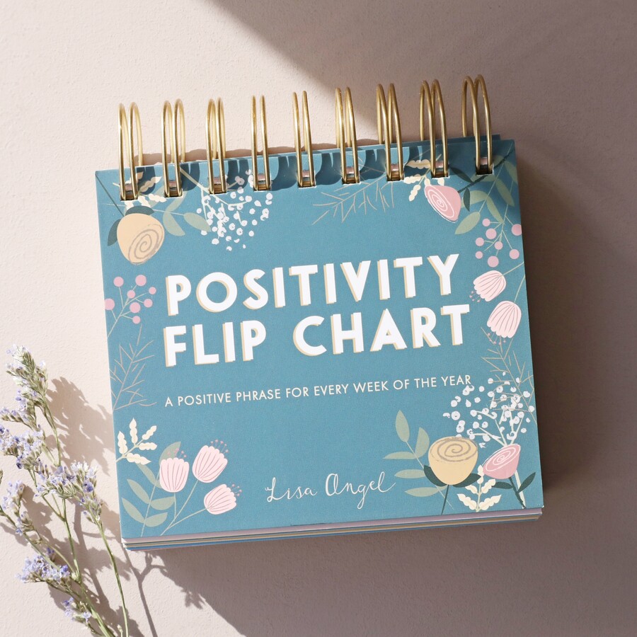 This uplifting flip chart is perfect for giving a loved one a good luck boost