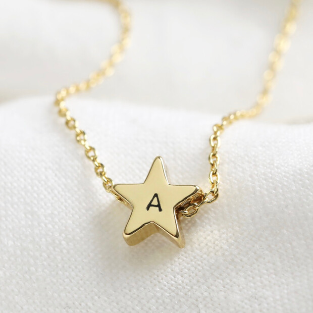 Personalised Star Bead Necklace