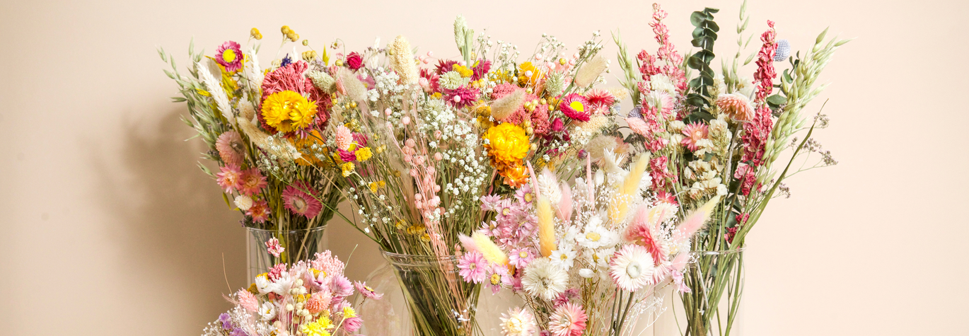 The Perfect Easter Egg Alternative Gifts for Adults Can Be a Simple Bouquet of Dried Spring Flowers