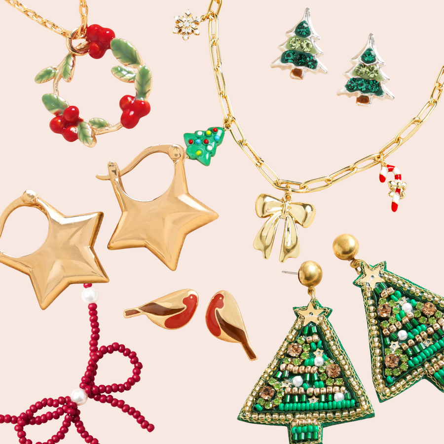 Add Sparkle, Colour and Festive Emblems to Your Christmas Jewellery this Season