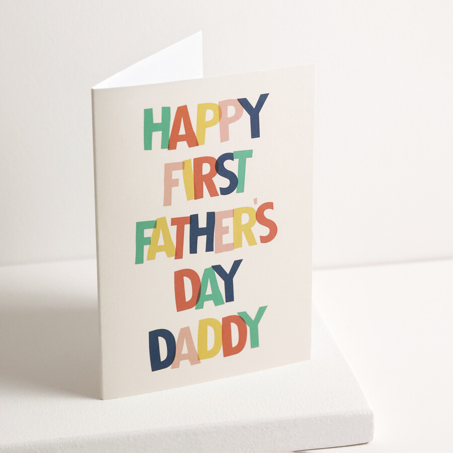 A Sentimental Greetings Card Makes a Small But Sweet Father's Day Present From Baby or Bump