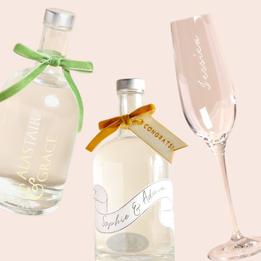 An Alcohol or Glassware Gift is Both Handy and Fun and Perfect for a Hen Do Celebration