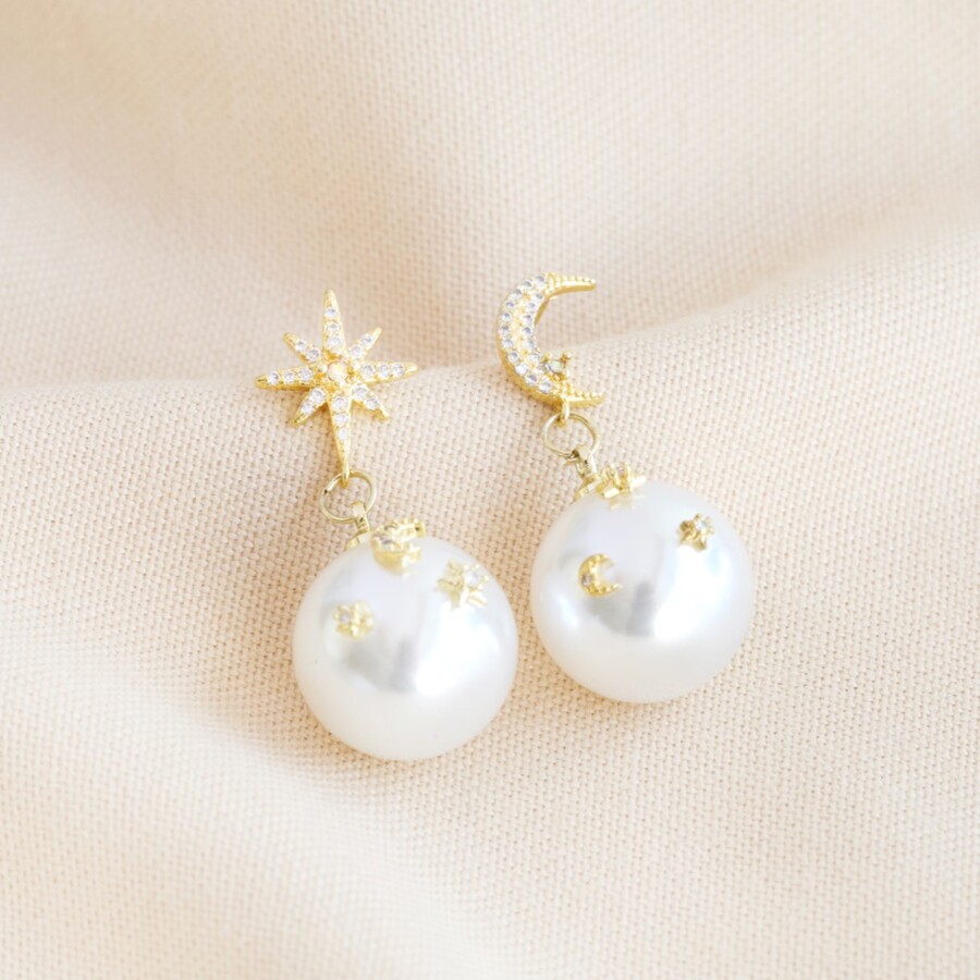 These Pretty Crystal Encrusted Earrings are Great for the Bride to Wear Both on Her Hen Do or On Her Wedding Day