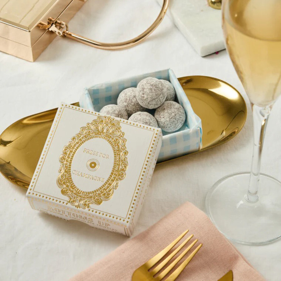 These Truffles are a Luxurious Sweet Treat Perfect for Gifting to a Bride in a Hen Do Hamper