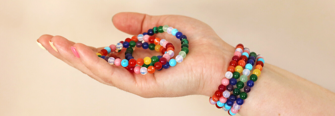 Colourful Beaded Jewellery is a Great Way to Wear a Daily Reminder of Your Support and Solidarity for the LGBTQIA+ Community