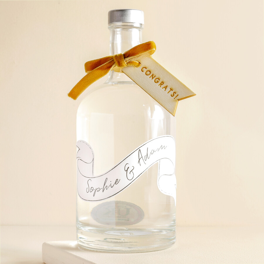 Personalised 500ml Name Banner Gin