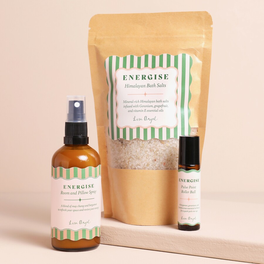 Our Energise Product Range are Perfect Bath & Body Products to Help you Stay Relaxed While You're Away