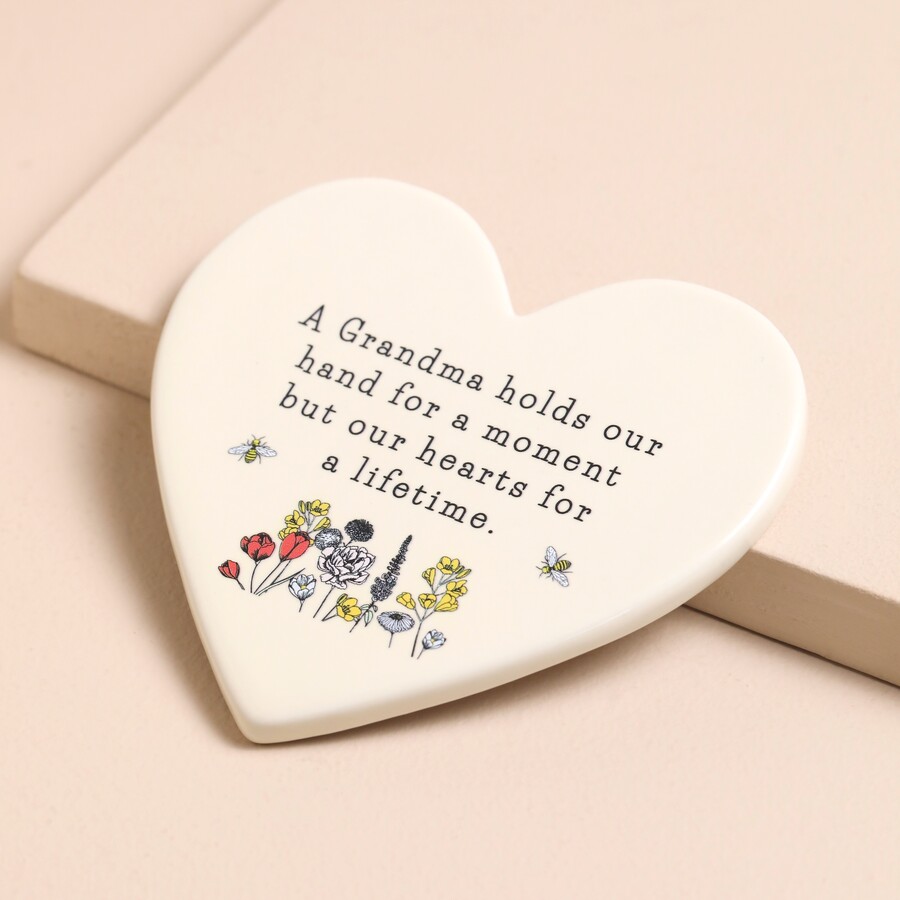 This Sweet Coaster is an Affordable Mother's Day Gift for Grandma that She can Proudly Display in Her Home