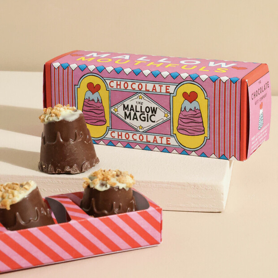 The Chocolate Gift Company Chocolate Mallow Mouthfuls