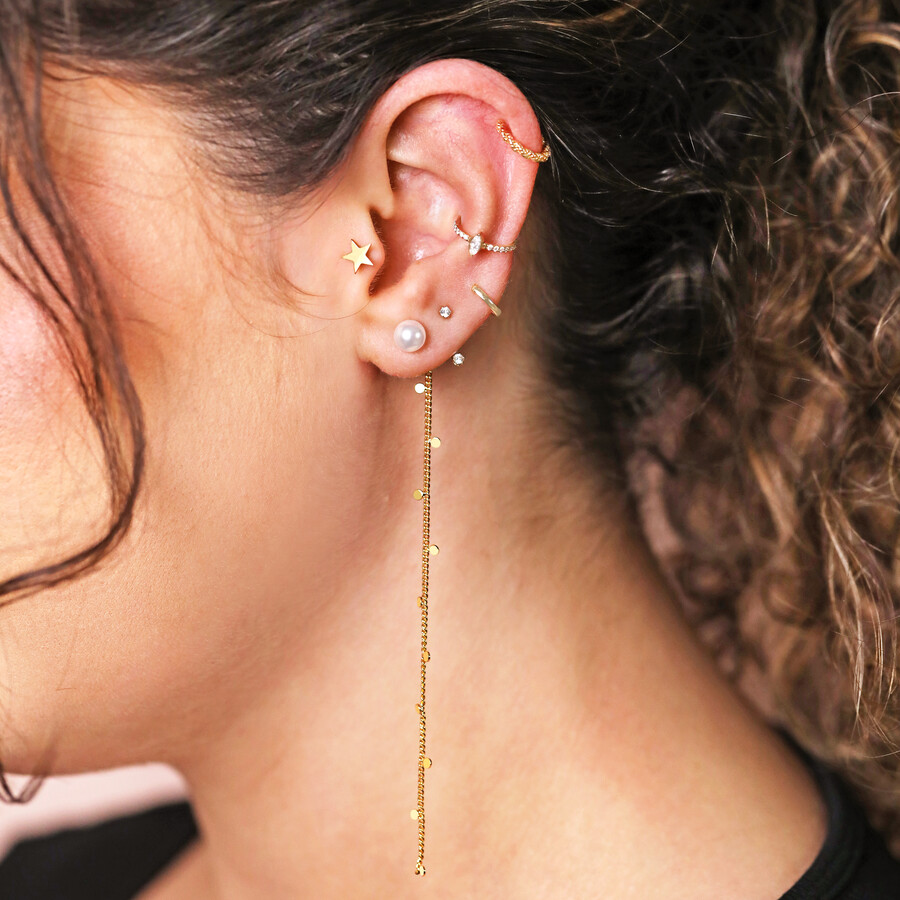 Browse Our Earring Selection to Find Gold and Silver Earrings Ideal for Creating a Bold Overstated Curated Ear Look Ideal for an Occasion