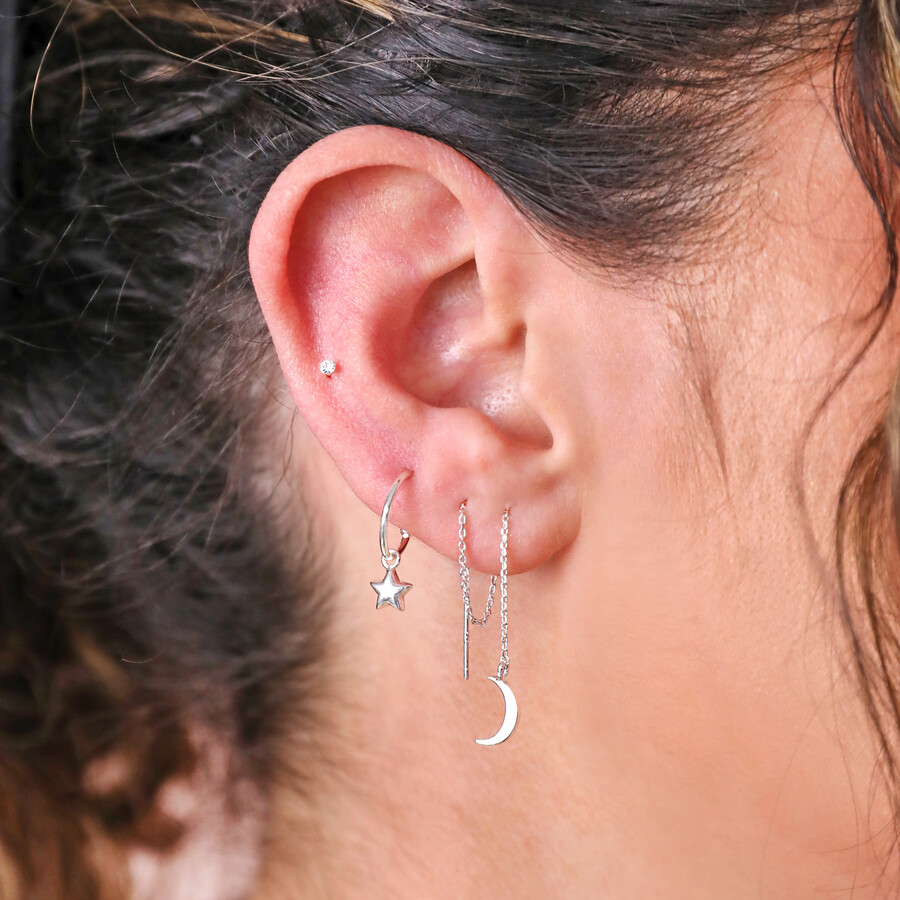 Silver Jewellery is Great for Achieving a Subtle, Understated and Everyday Curated Ear Look
