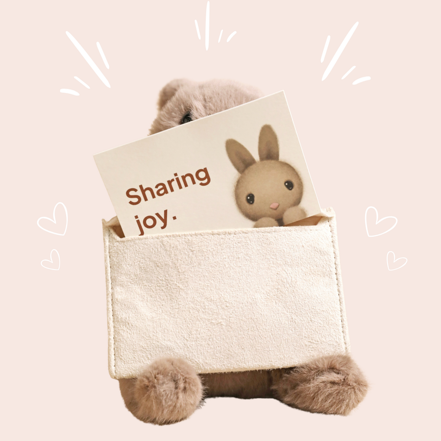 Jellycat Messenger Bunny Soft Toy Makes a Sweet Gift for a Loved One or a Little One