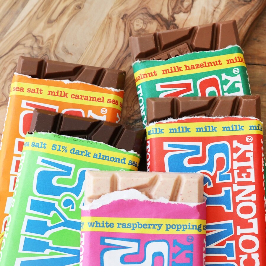 There are so Many Varieties of Tony's Chocolate Bars