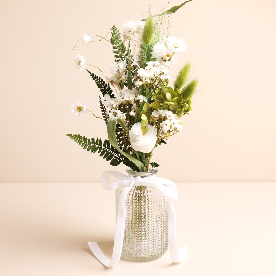 This Pretty Posy and Vase is Perfect for Sentimental 40th Birthday Gifting