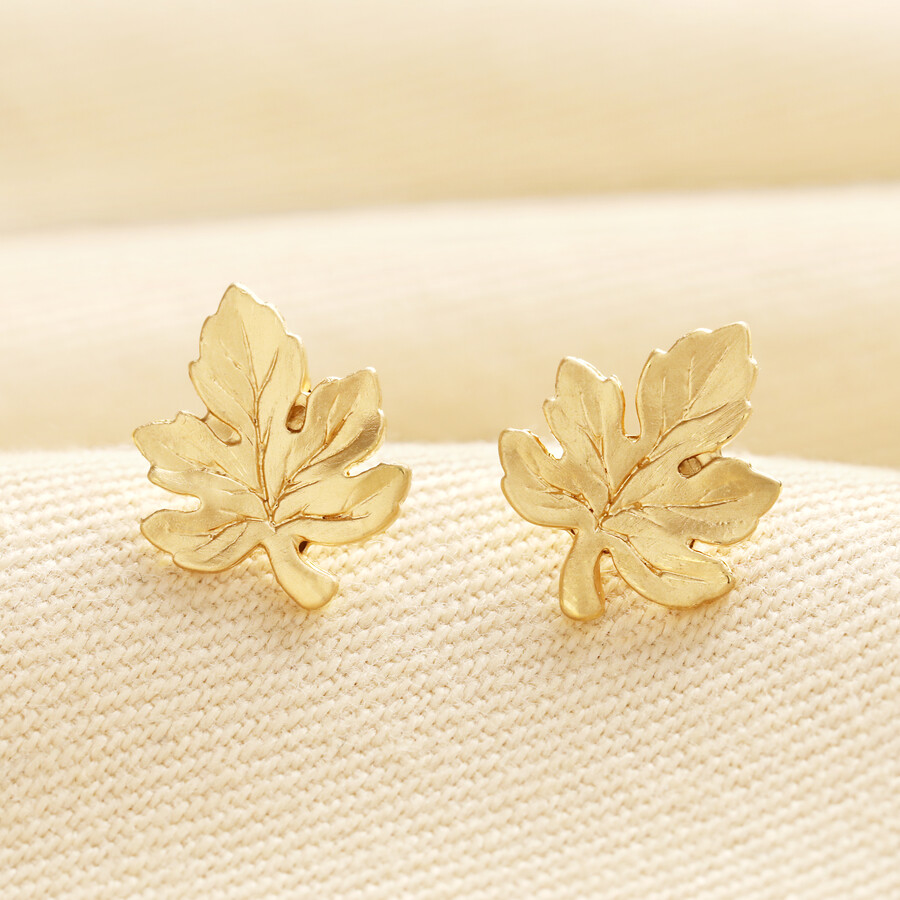 These sweet studs are perfect for giving an autumnal nod to a curated ear look