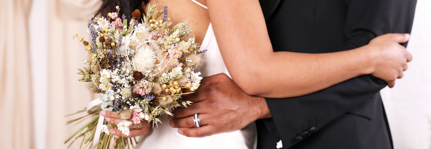 Our Bespoke Dried Flower Service is Ideal for Weddings or Other Occasions