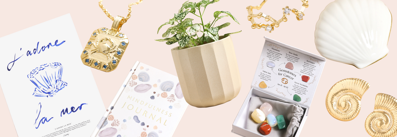 Explore our Extensive Range of Birthday Gifts for Him or for Her to Find a Special Cancerian a Great Gift for their June of July Birthday