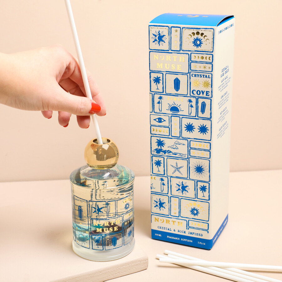 North Muse Crystal Cove Sea Salt & Sage Diffuser