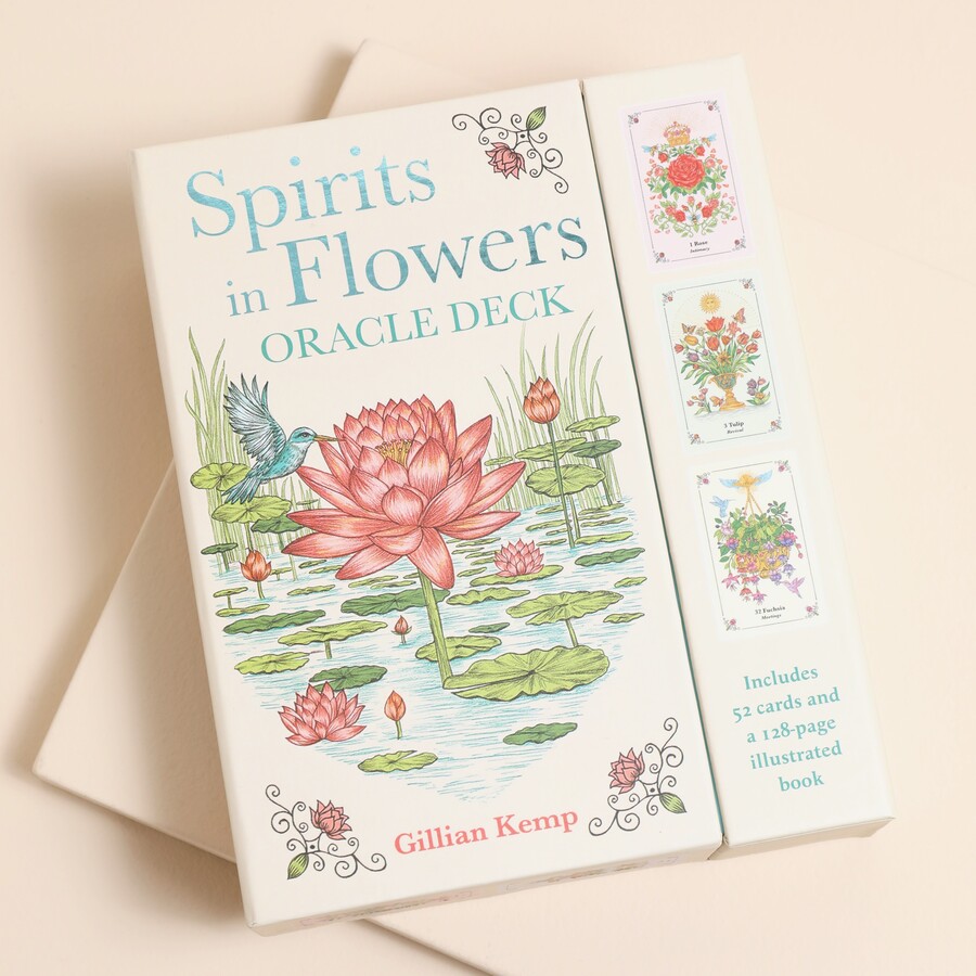This Sweet Floral Oracle Deck is Ideal for Gifting to Spritual and Flower Loving Libras