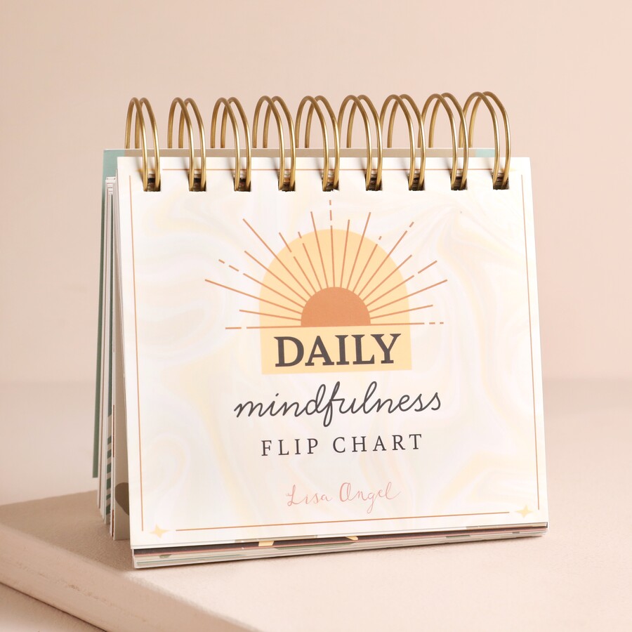Daily Mindfulness Desktop Flip Chart