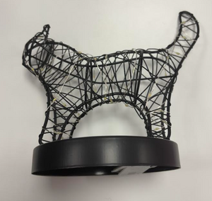 Black Wire Cat Light