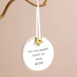 Bestie Ceramic Hanging Decoration