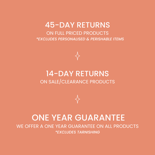 Free returns on everything - view the full returns policy