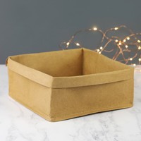 Medium Square Kraft Paper Plant Pot