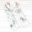 Lisa Angel Ladies' Unique Illustrated Norwich Map Scarf