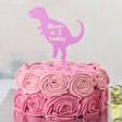 Handmade Dinosaur Acrylic Cake Topper