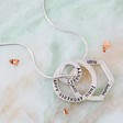 Lisa Angel Ladies' Personalised Sterling Silver Geometric Pendant Necklace