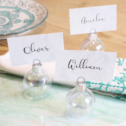 long place card holders