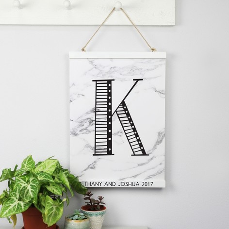 personalised sass belle magnetic hanging print frame lisa angel