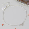 Lisa Angel Ladies' Shiny Silver Heart Bracelet