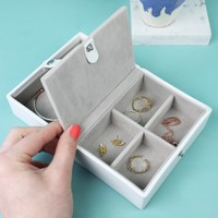 Stackers Accessory Travel Box in White