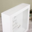 Lisa Angel White Wooden Personalised 'Family Memories' Memories Box Frame