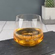 Men's Personalised 'Matured For..' Whisky Glass