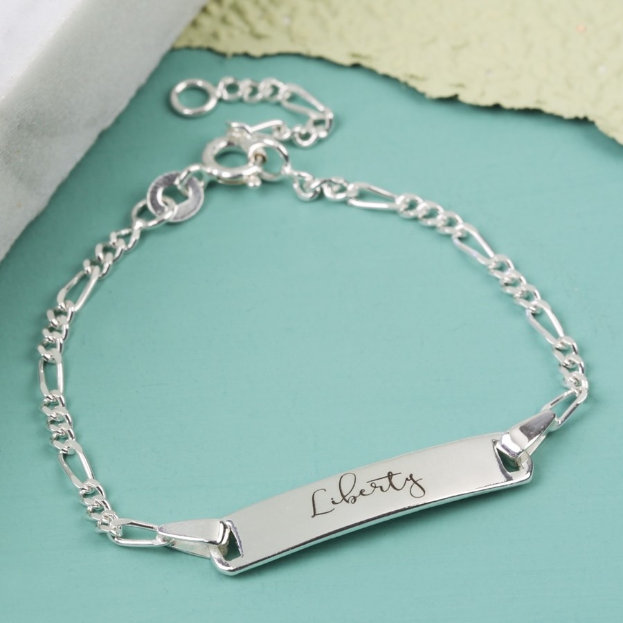 childrens silver bracelet