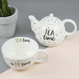 Sass & Belle 'Tea Time' Tea for One Teapot Set