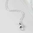 Women's Delicate Child's Hand Charm Necklace