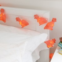 House of Disaster Origami T-Rex Dinosaur String Lights