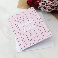 'Thank You' Greeting Card